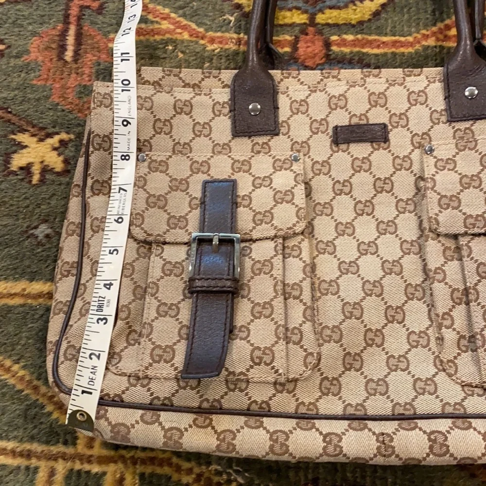 Gucci Brown and Tan Satchel - Picture 14 of 15